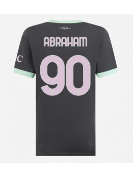 Billige AC Milan Tammy Abraham #90 Tredjedrakt Dame 2024-25 Kortermet